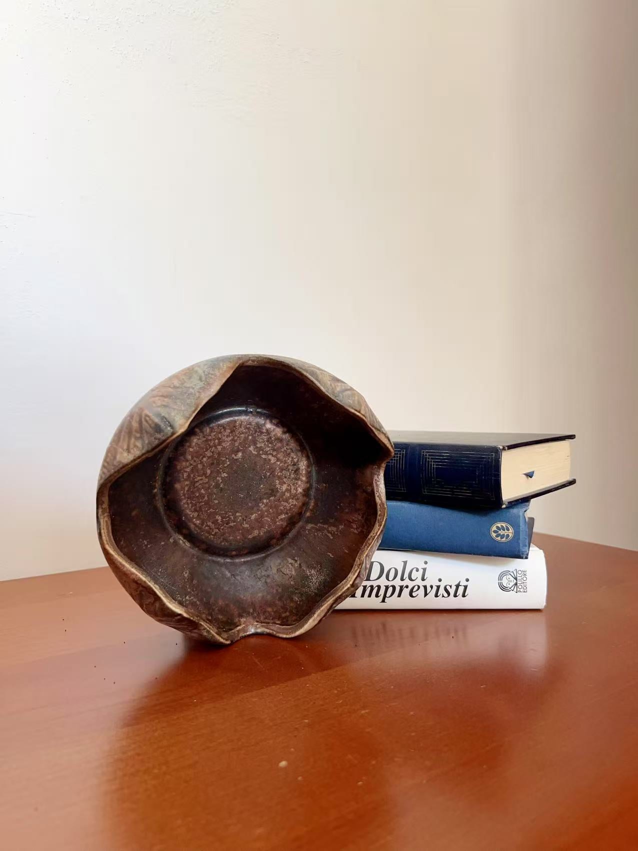 Dumler & Breiden Sculptural Ceramic Bowl – West Germany, 1960s–70s