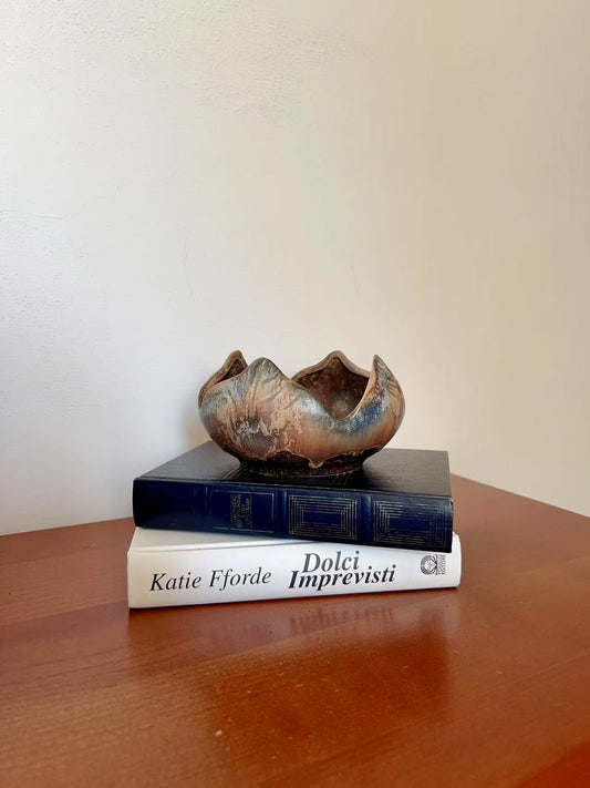 Dumler & Breiden Sculptural Ceramic Bowl – West Germany, 1960s–70s