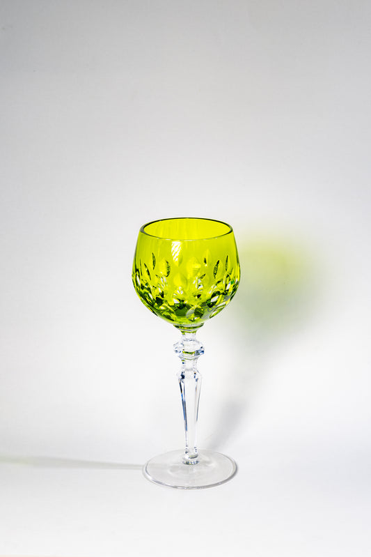 German Hand-Cut Crystal Goblet — The Art of Light and Precision