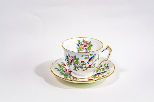 Aynsley Pembroke Coffee Cup & Saucer — Timeless English Elegance