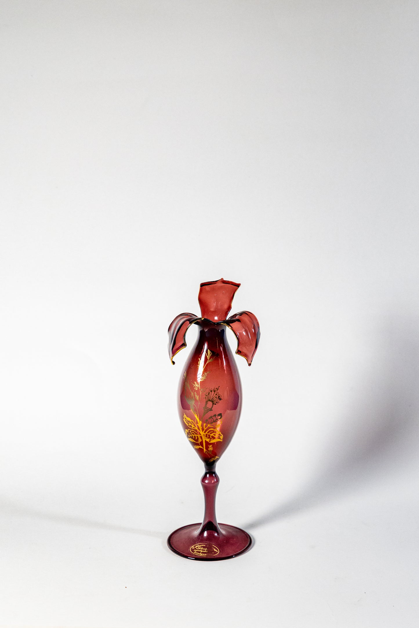 Fior di Rubino – Egermann Art Glass, Czechoslovakia