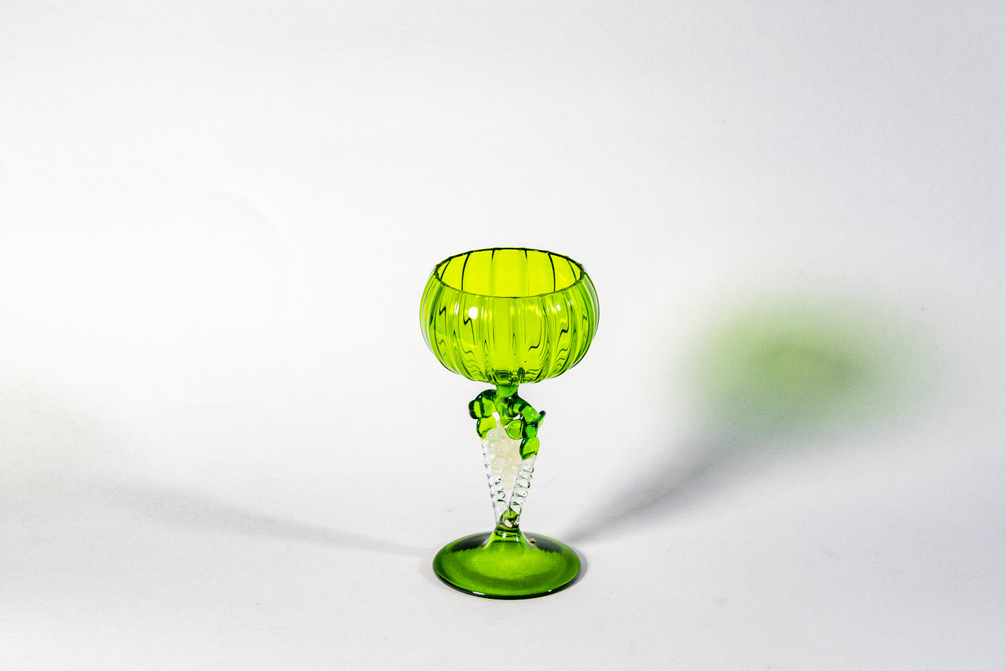 Lauscha Bimini Liqueur Glass — A Rare 1930s German Masterpiece
