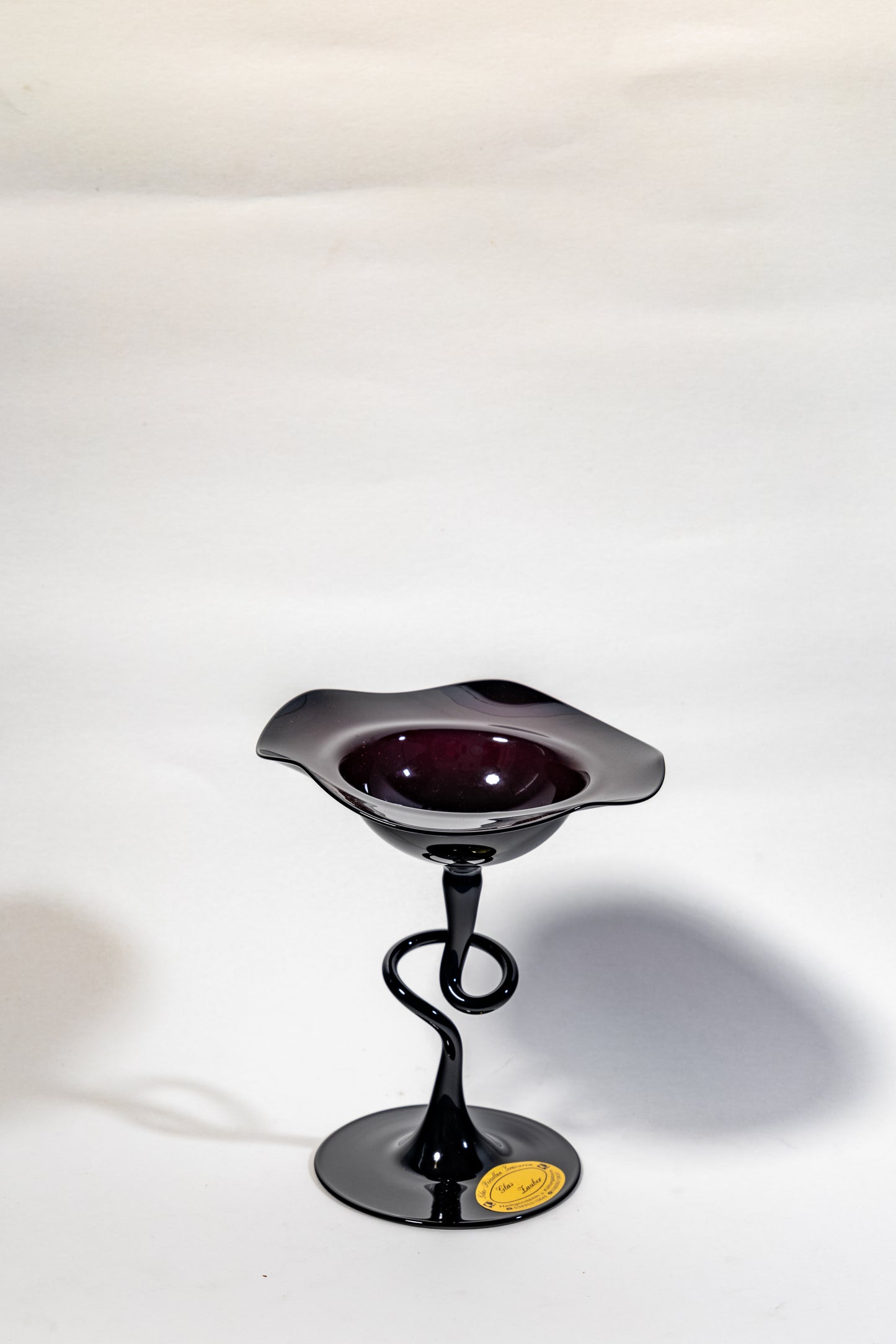 Handblown Curve Goblet