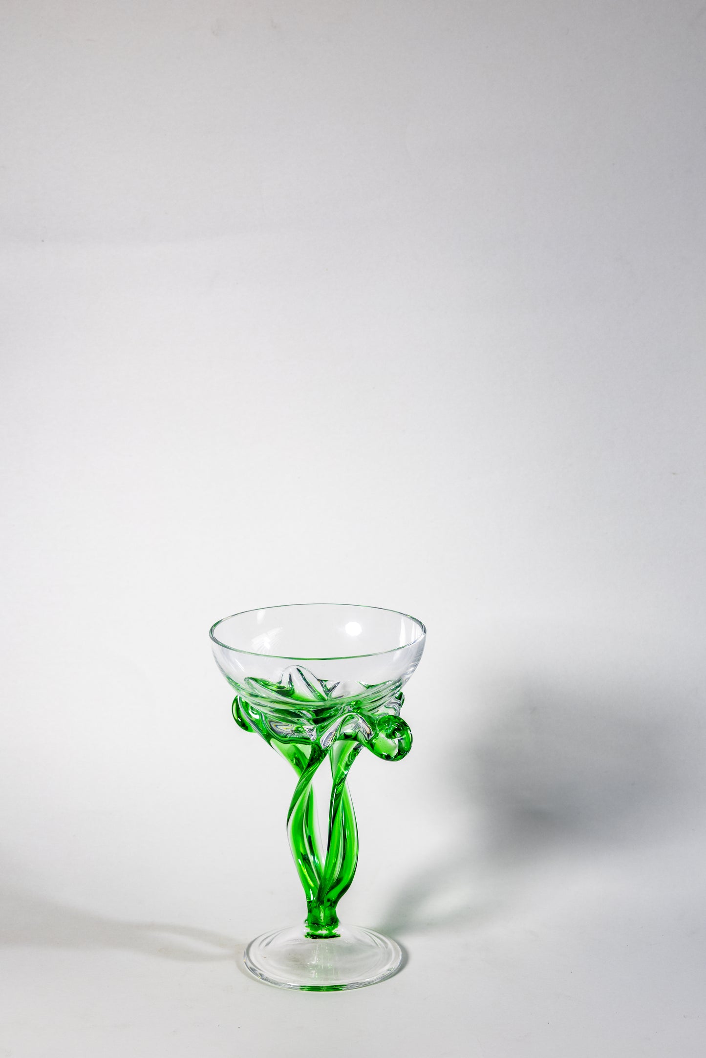 Verdant Twist Candle Chalice — Nature in Motion