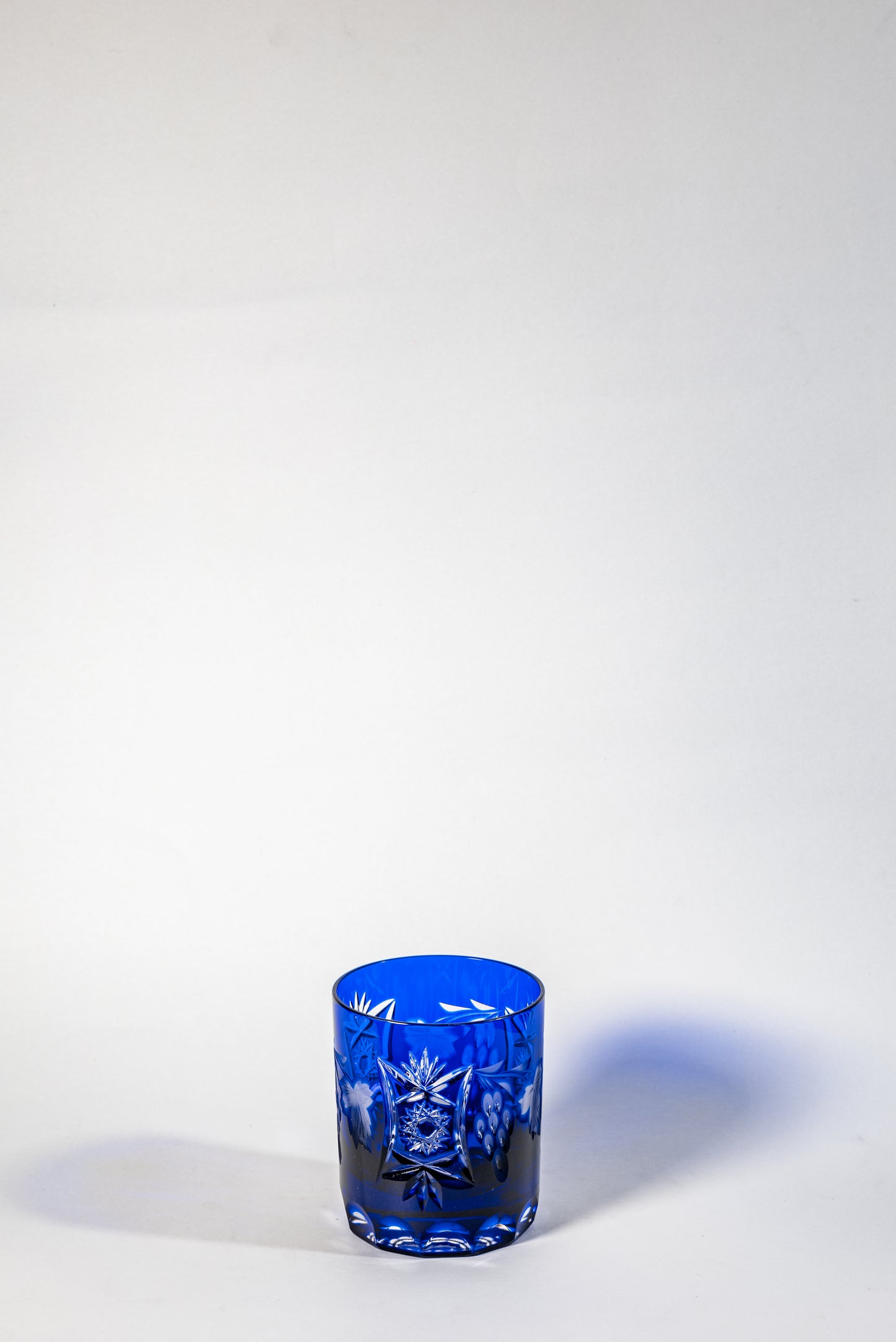 Germany Nachtmann “Trauben” Series Hand-Cut Whiskey Glass – Classic Grape Vine Design