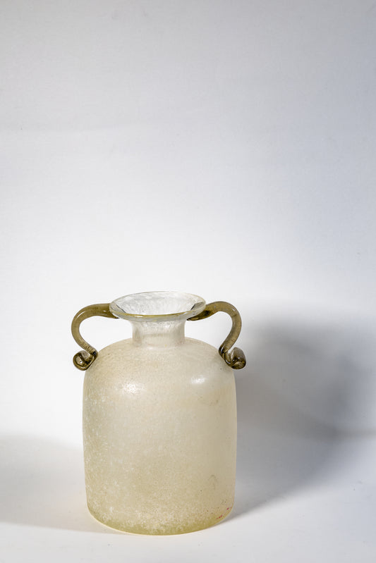 Roman Revival Amphora Vase – by Murano Atelier