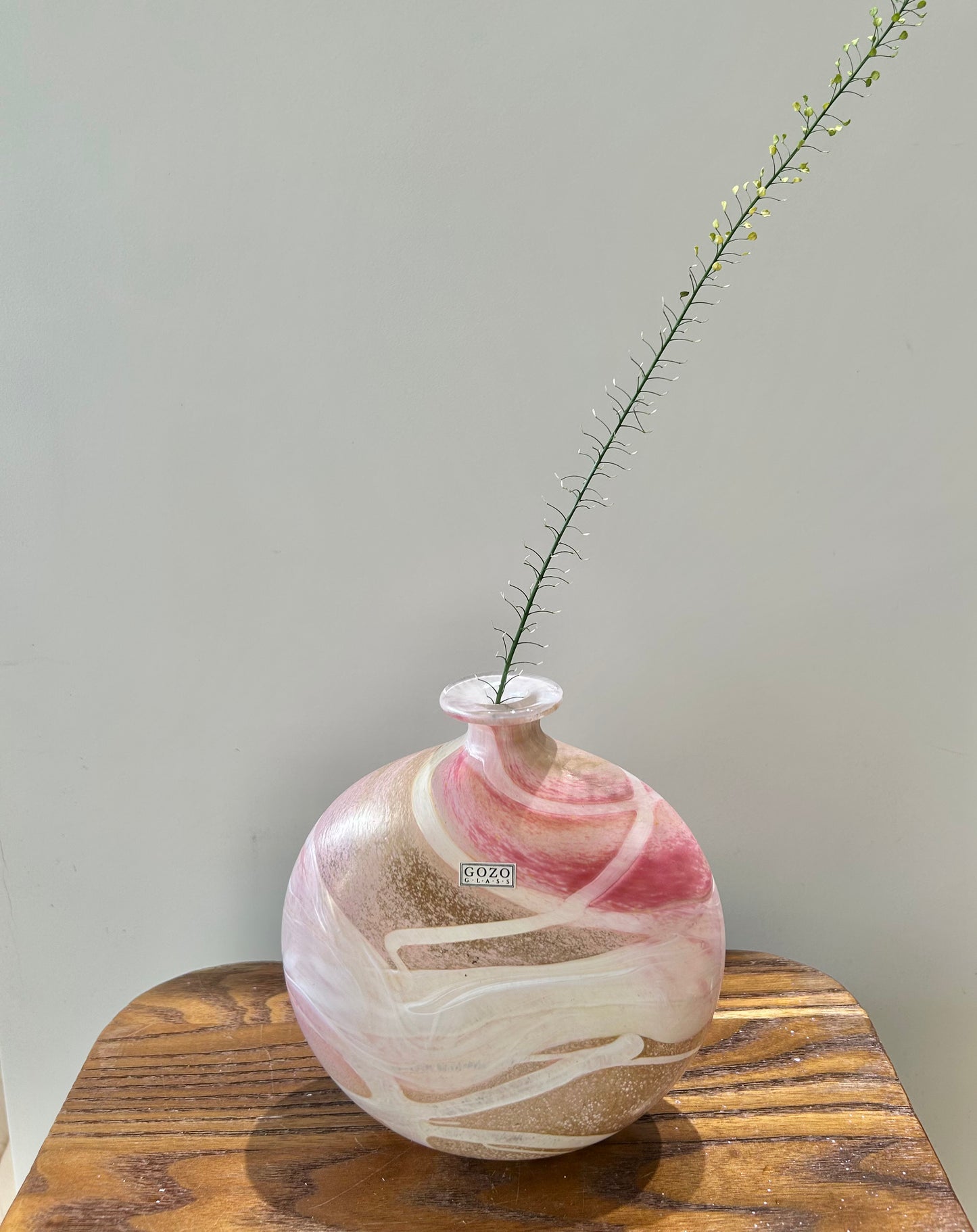 Gozo Glass “Coral” Series Vase – Handcrafted in Malta