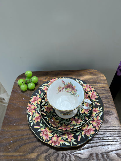 Royal Albert Provincial Flowers Teacup &amp; Saucer Set — English Garden Elegance