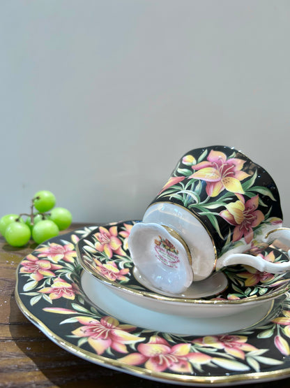 Royal Albert Provincial Flowers Teacup &amp; Saucer Set — English Garden Elegance