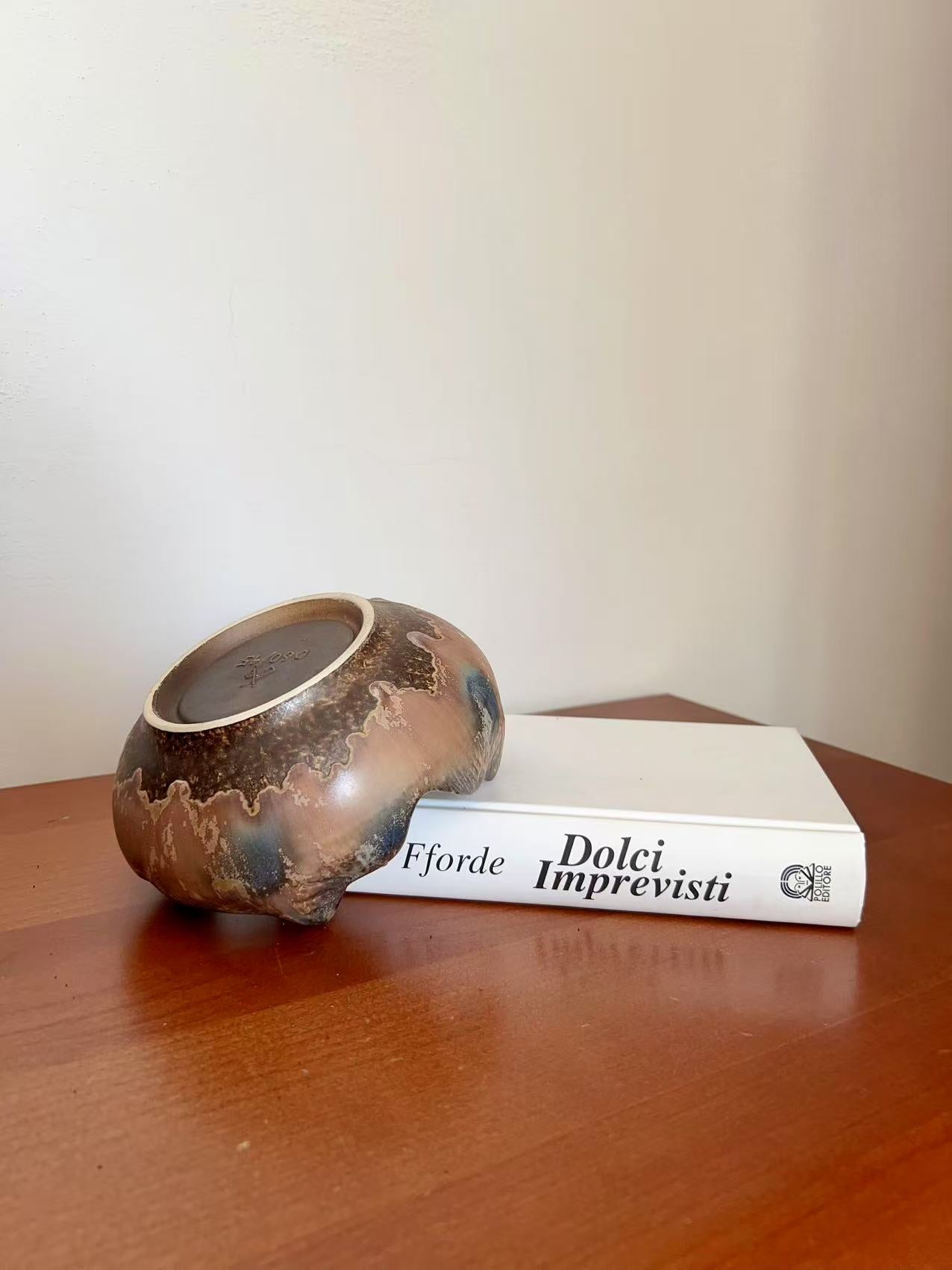 Dumler & Breiden Sculptural Ceramic Bowl – West Germany, 1960s–70s