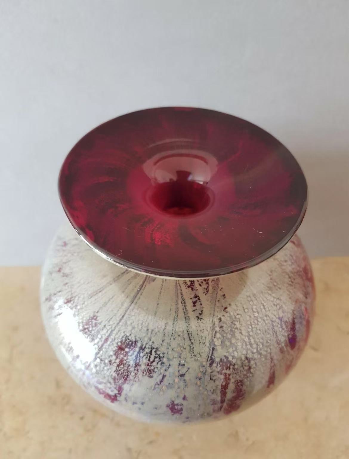 Lauscha Art Glass Vase