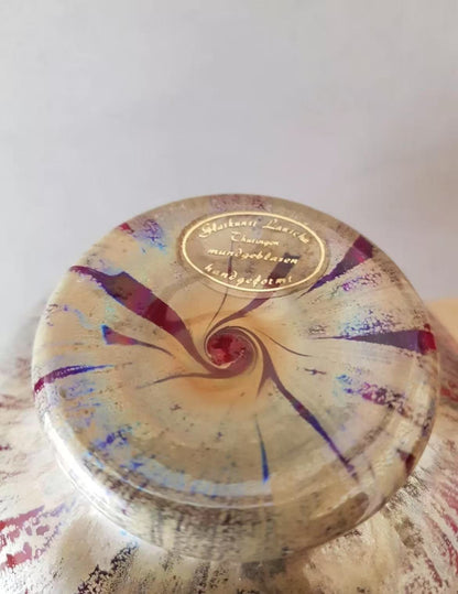 Lauscha Art Glass Vase