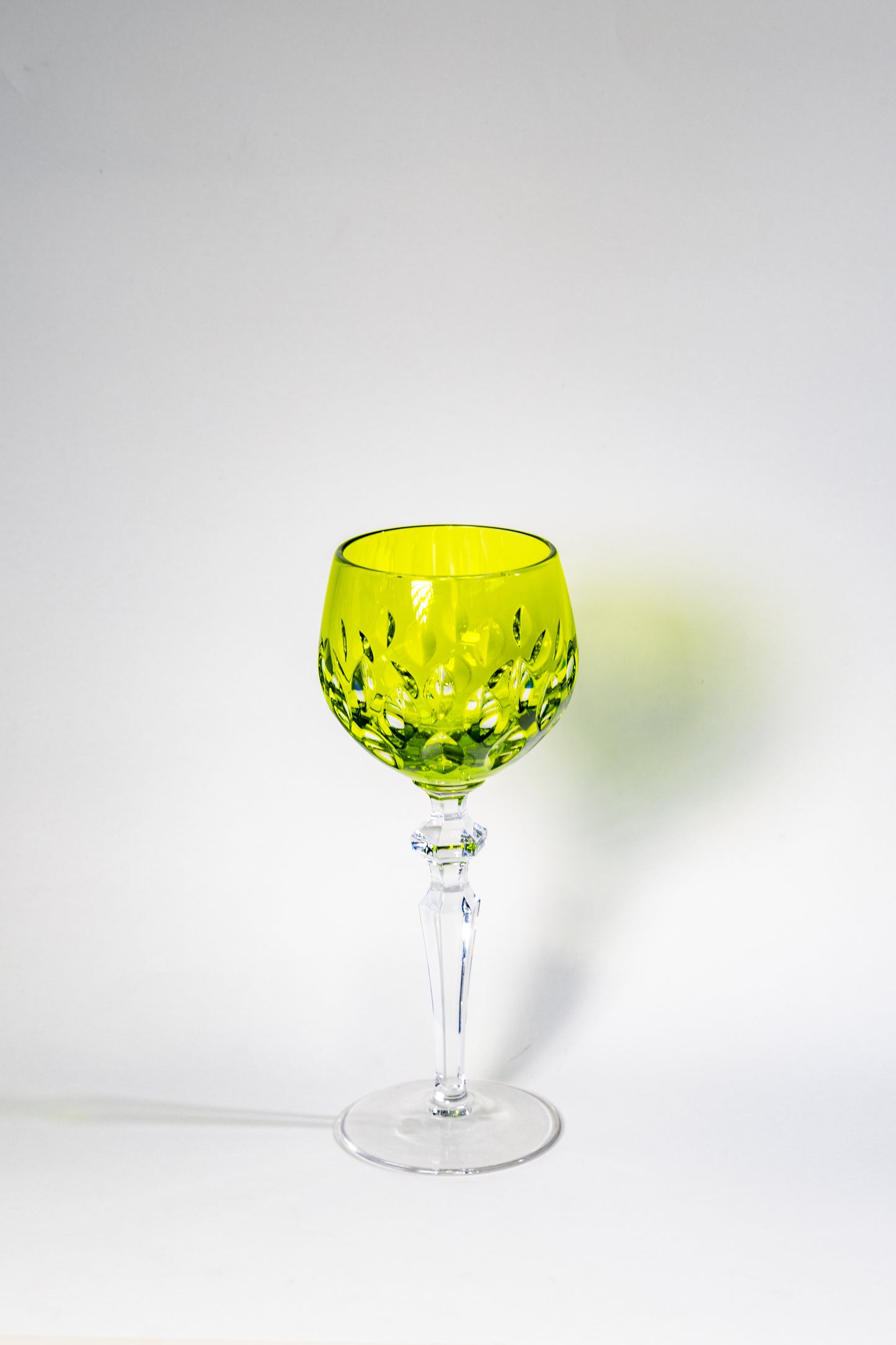 German Hand-Cut Crystal Goblet — The Art of Light and Precision