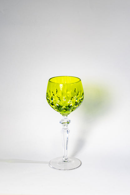 German Hand-Cut Crystal Goblet — The Art of Light and Precision