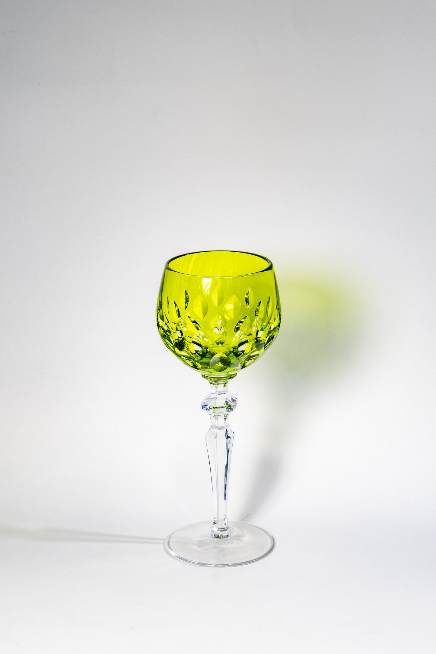 German Hand-Cut Crystal Goblet — The Art of Light and Precision