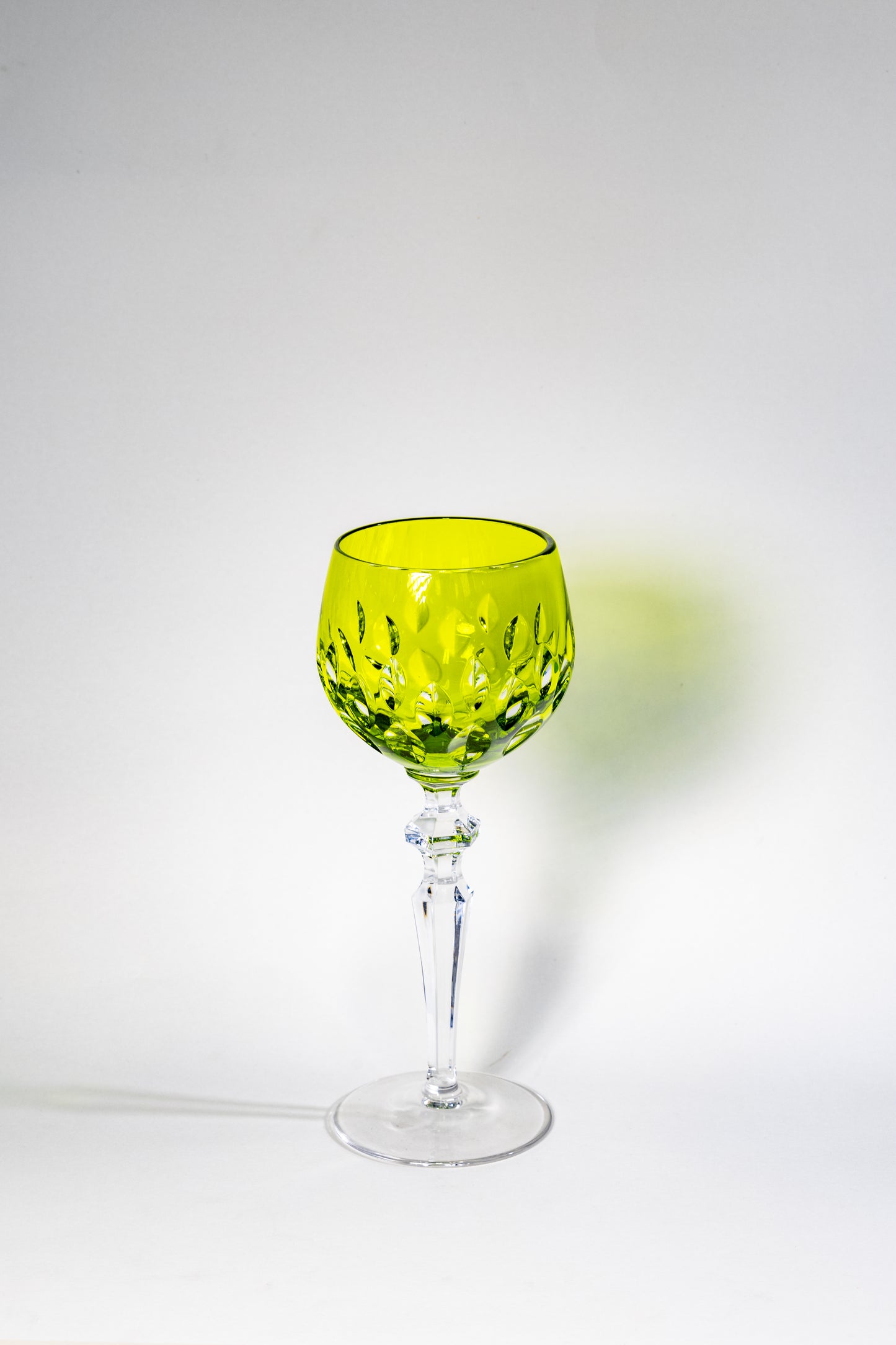 German Hand-Cut Crystal Goblet — The Art of Light and Precision
