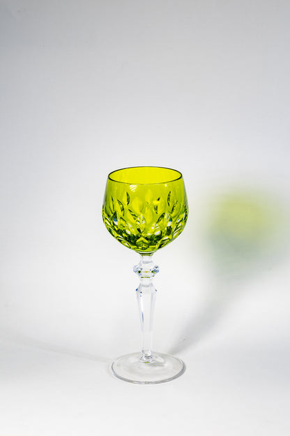 German Hand-Cut Crystal Goblet — The Art of Light and Precision