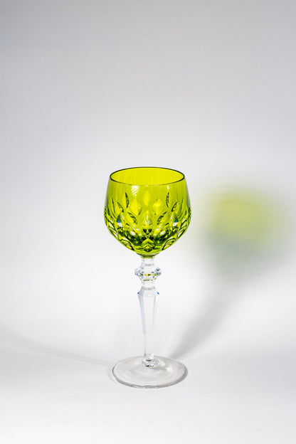 German Hand-Cut Crystal Goblet — The Art of Light and Precision
