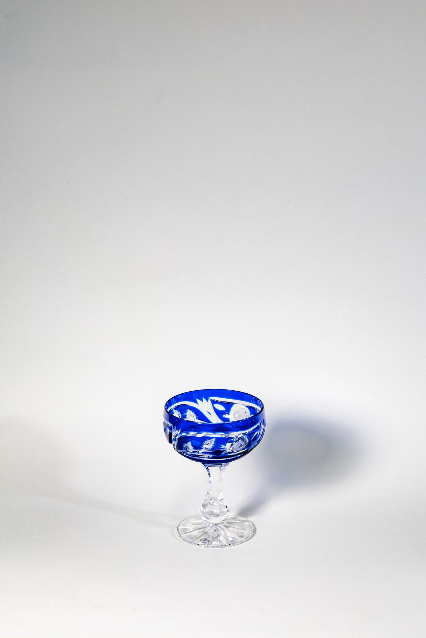 Dresden Crystal Decanter & Liqueur Glass Set — Refined German Craftsmanship