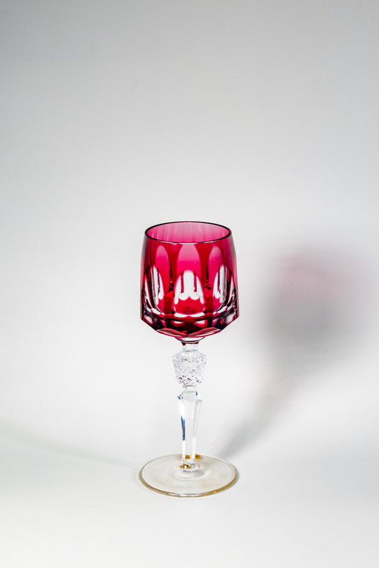 Nachtmann Antika Römer Wine Glass — Cut Lead Crystal Elegance