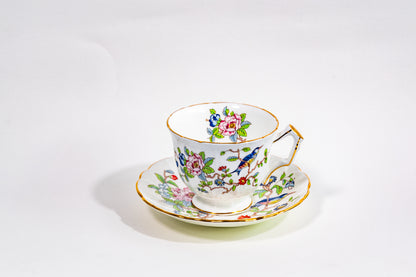 Aynsley Pembroke Coffee Cup &amp; Saucer — Timeless English Elegance