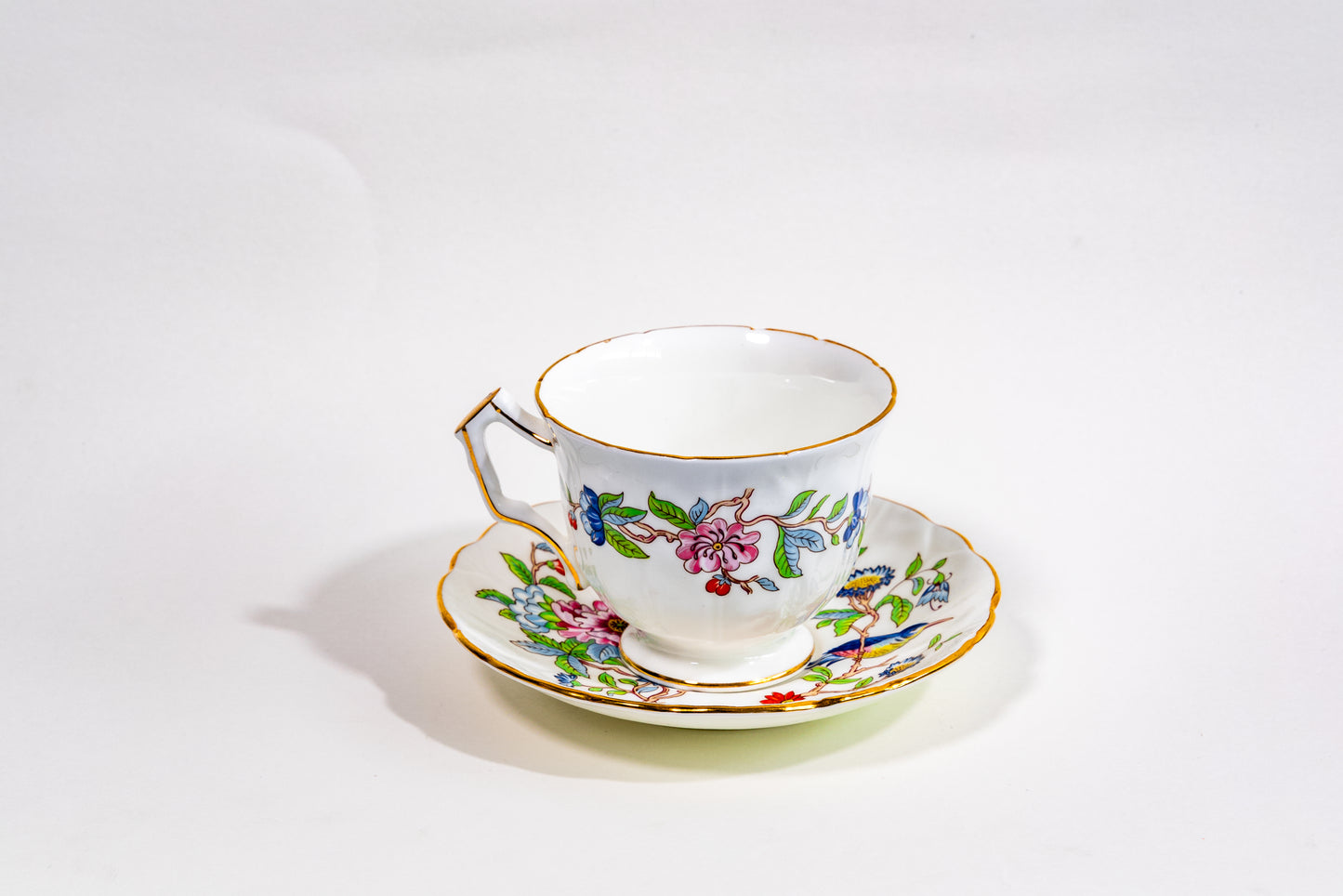 Aynsley Pembroke Coffee Cup &amp; Saucer — Timeless English Elegance