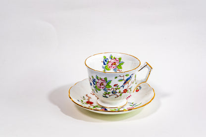 Aynsley Pembroke Coffee Cup &amp; Saucer — Timeless English Elegance