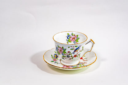 Aynsley Pembroke Coffee Cup &amp; Saucer — Timeless English Elegance