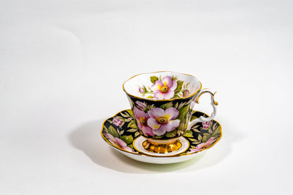 Royal Albert Provincial Flowers Teacup & Saucer Set — English Garden Elegance