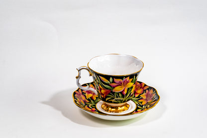 Royal Albert Provincial Flowers Teacup &amp; Saucer Set — English Garden Elegance