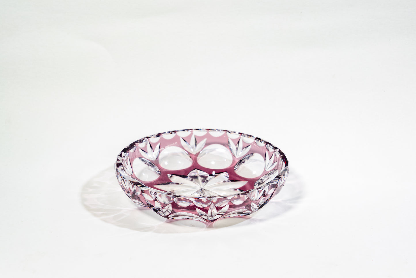 Nachtmann Purple Cut Crystal Plate– Elegant Simplicity with Lasting Weight