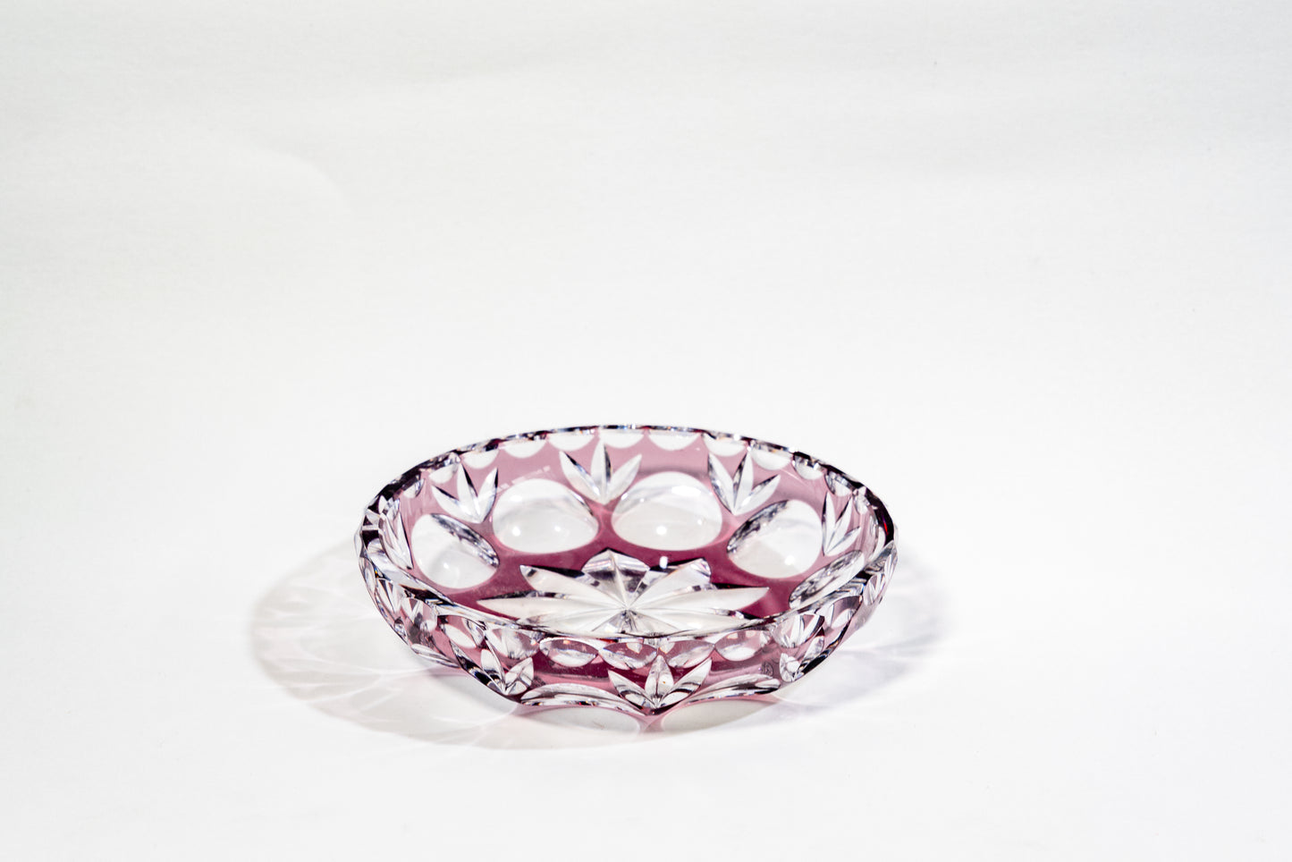 Nachtmann Purple Cut Crystal Plate– Elegant Simplicity with Lasting Weight