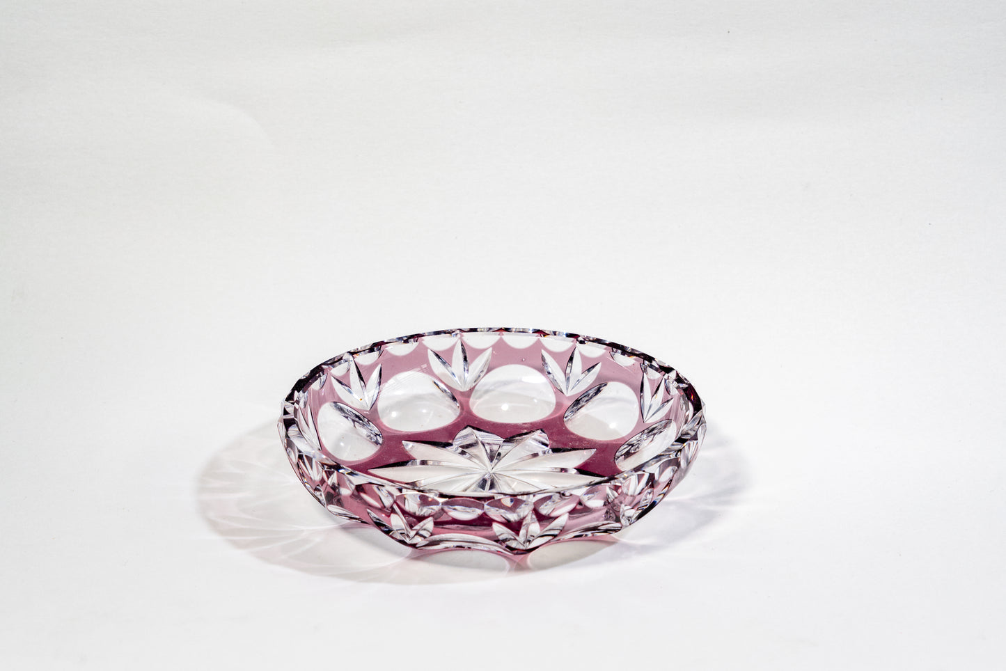 Nachtmann Purple Cut Crystal Plate– Elegant Simplicity with Lasting Weight