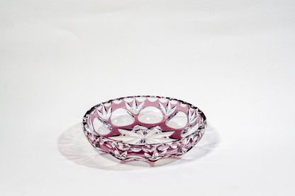 Nachtmann Purple Cut Crystal Plate– Elegant Simplicity with Lasting Weight