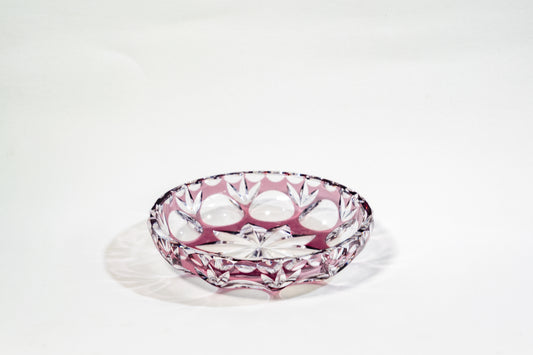 Nachtmann Purple Cut Crystal Plate– Elegant Simplicity with Lasting Weight