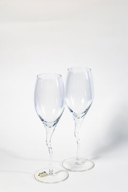 Dancing Stem Crystal Flutes