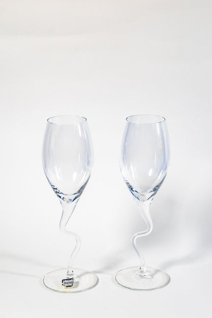 Dancing Stem Crystal Flutes