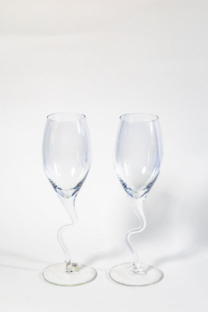 Dancing Stem Crystal Flutes