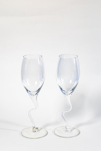 Dancing Stem Crystal Flutes