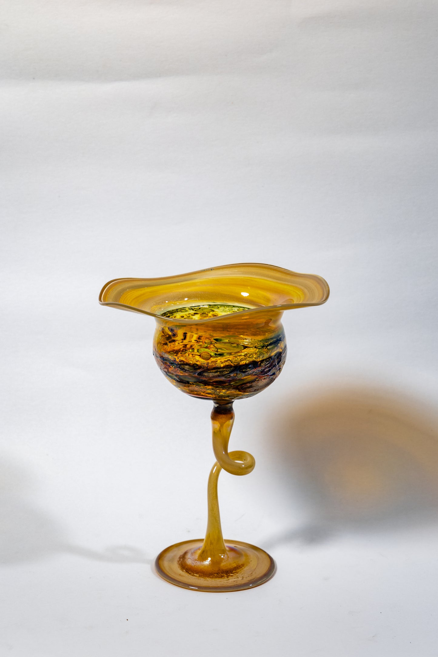 Murano Art Glass Candle Holder