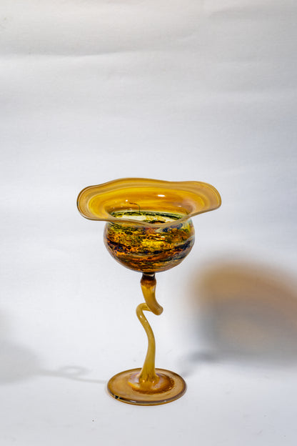 Murano Art Glass Candle Holder