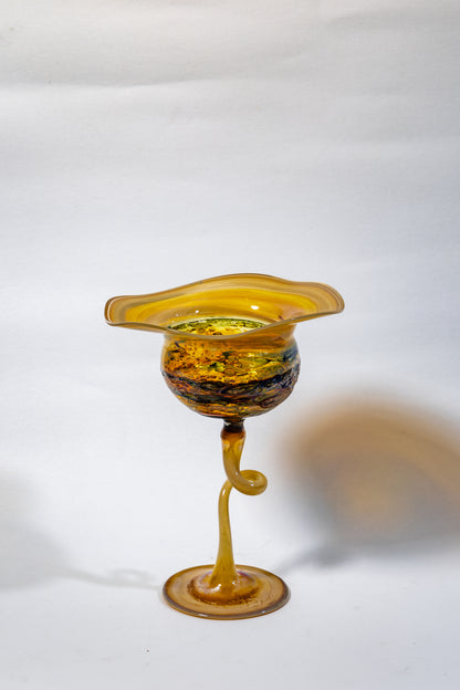 Murano Art Glass Candle Holder