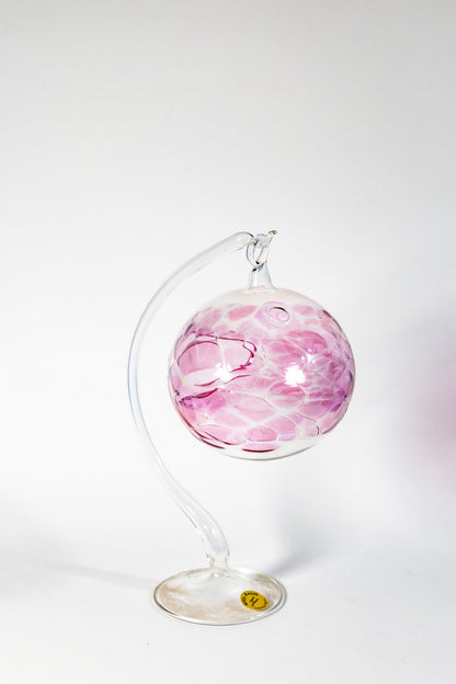 Lauscha Glass Candle Holder – Handcrafted Artisanal Glasswork