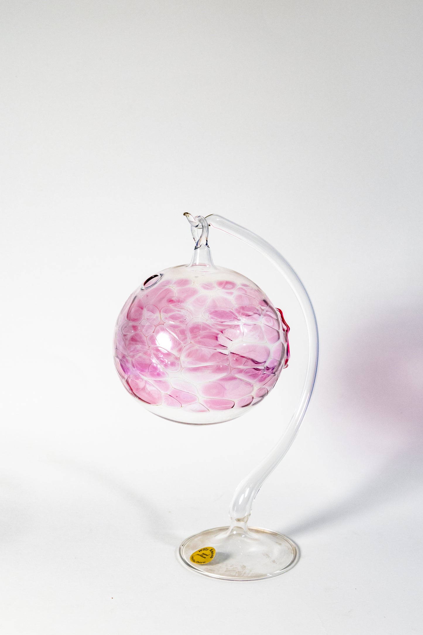 Lauscha Glass Candle Holder – Handcrafted Artisanal Glasswork