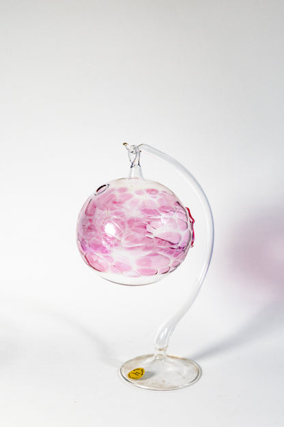 Lauscha Glass Candle Holder – Handcrafted Artisanal Glasswork