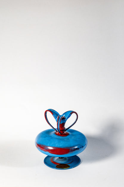 Hand-Blown Blue Glass Diffuser – German Artisan Craft