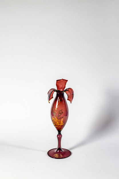 Fior di Rubino – Egermann Art Glass, Czechoslovakia