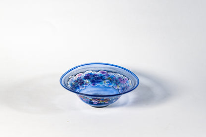 Murano Millefiori Art Glass Container