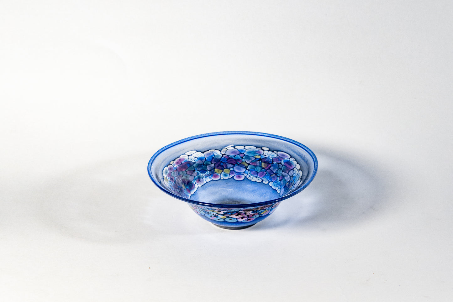 Murano Millefiori Art Glass Container