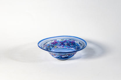 Murano Millefiori Art Glass Container